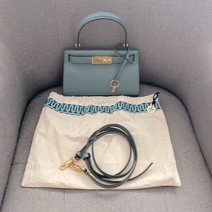 Tory Burch NWOT Lee Radziwill Petite Bag - Blue